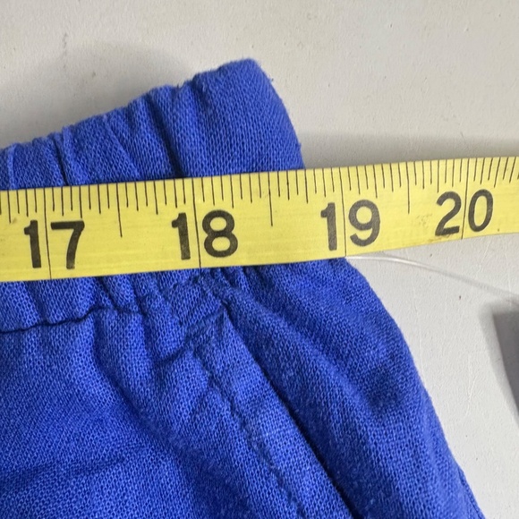 NWT Gap Blue Linen Shorts - Picture 11 of 14